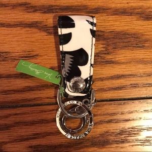 Vera Bradley Loop Keychain in Fanfare :3 available